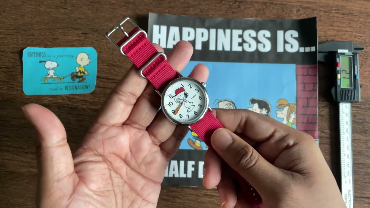 Iconic Style, Enduring Quality: Timex Weekender Peanuts Snoopy Watch Review !