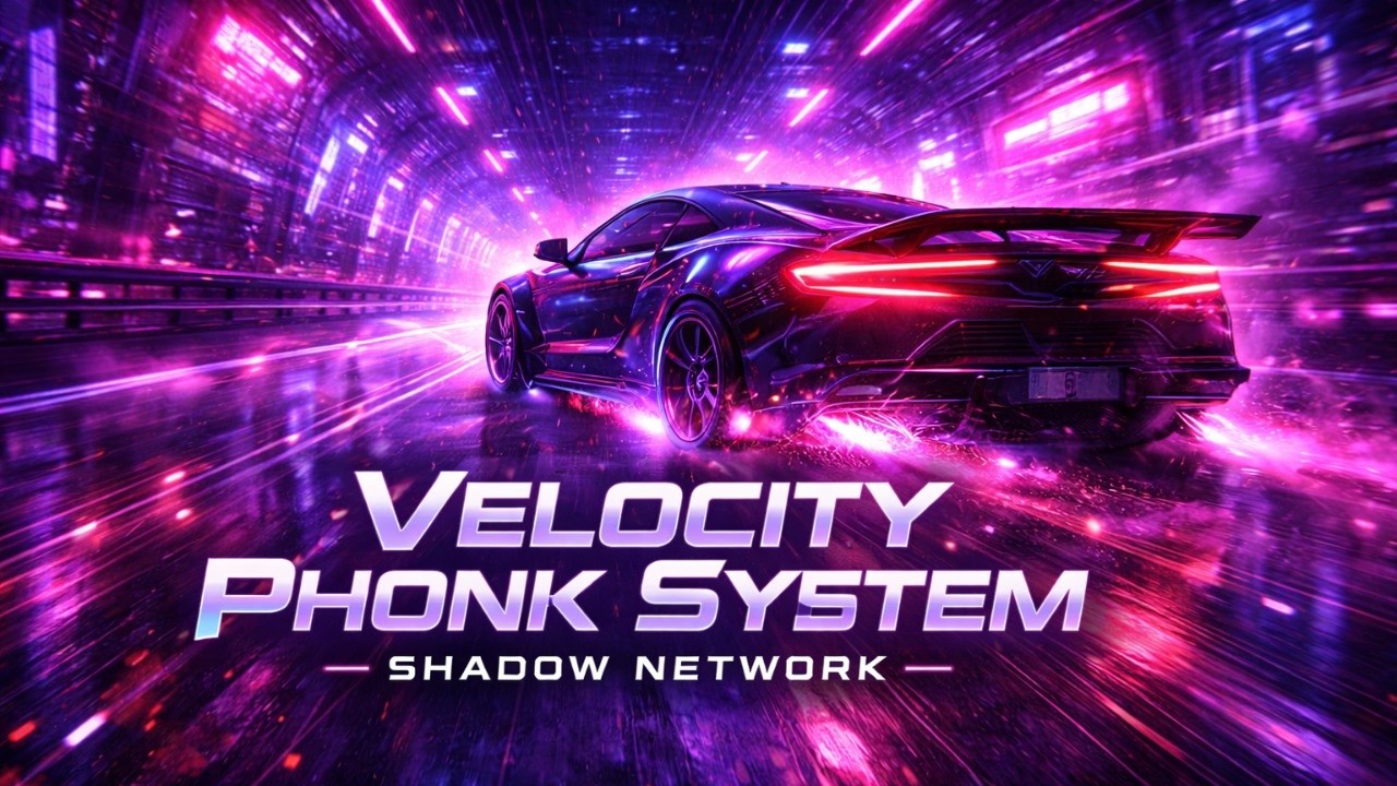 Velocity Phonk System — Dark Phonk Drift Cyberpunk Night Drive ⚡ Sigma Music