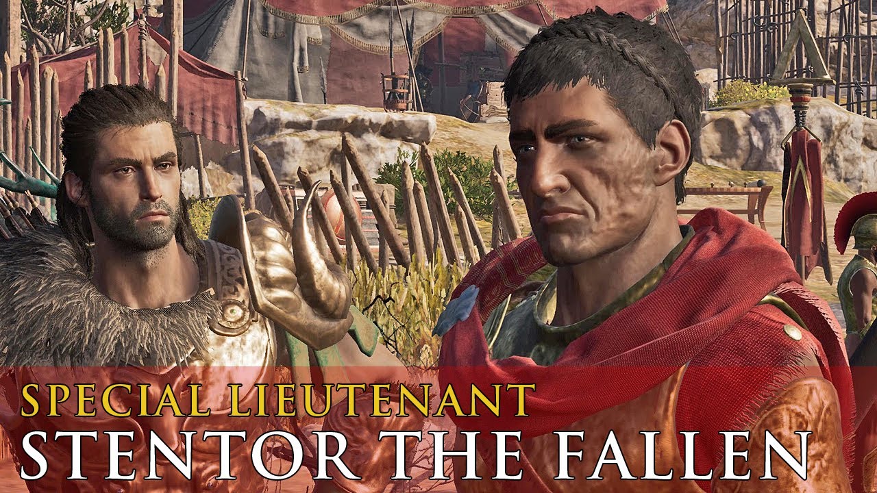 Assassin's Creed Odyssey - Recruiting Stentor as a Mercenary (Unique Legendary Lieutenant)