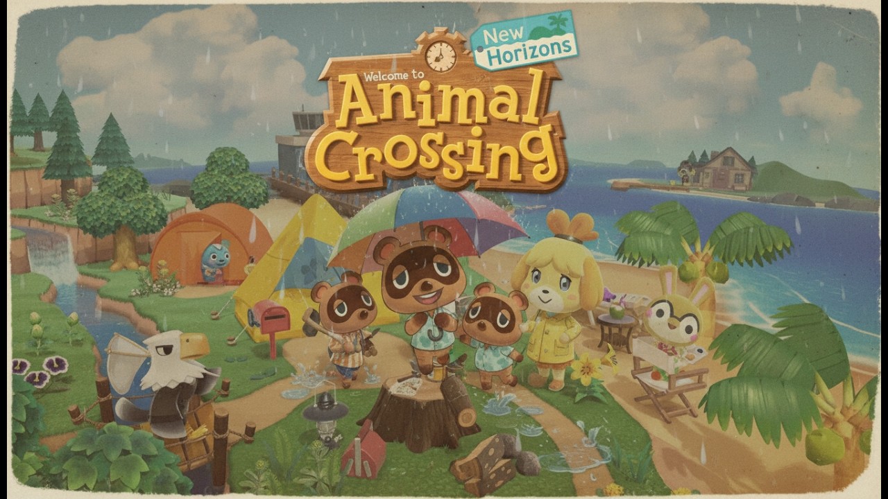 Relaxing Animal Crossing: City Folk Music to Study, Chill & Relax To