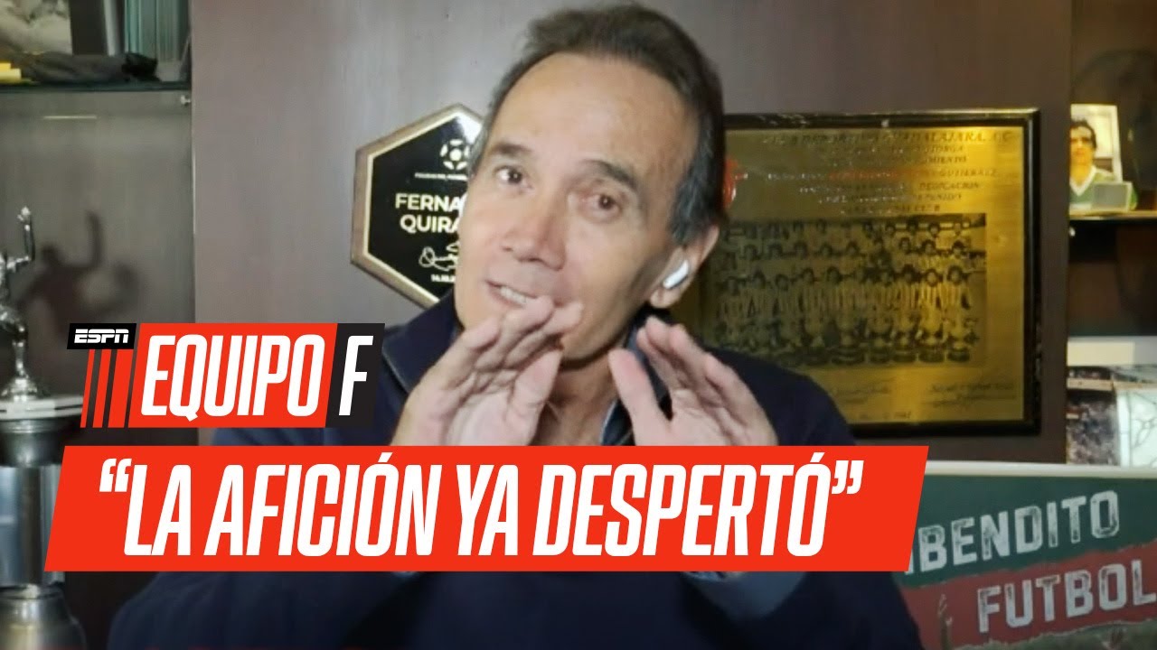 CHIVAS, para Fernando QUIRARTE,  HACE MUCHO con muy POCO, y al ser grande está EXPUESTO a CRÍTICAS
