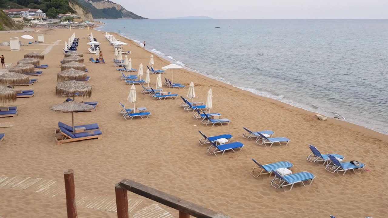 Corfu - MARATHIAS BEACH Island GREECE Golden Beach #SikoStudios