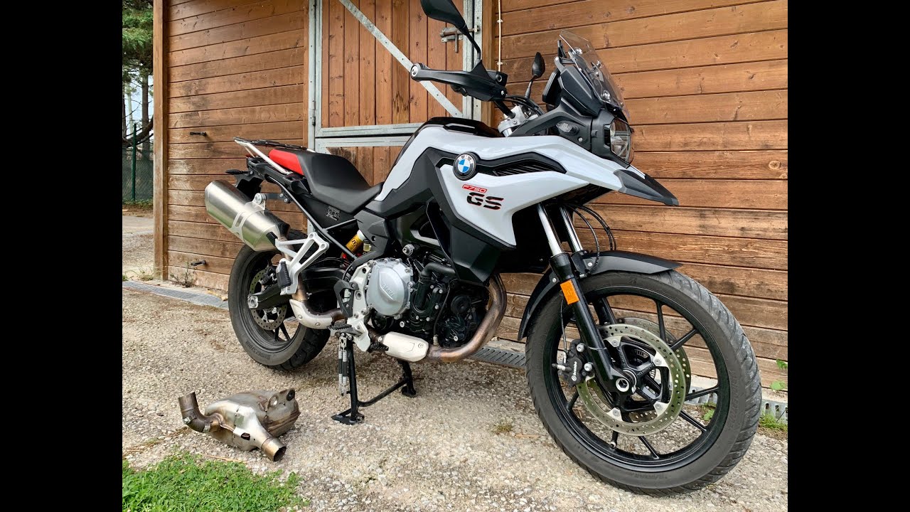 BMW 750GS / 850GS LINK PIPE (DE-CAT) + Stock Exhaust