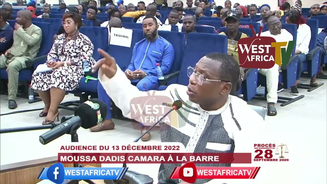 Dadis camara affronte le procureur à la barre du procès 28 septembre 2009