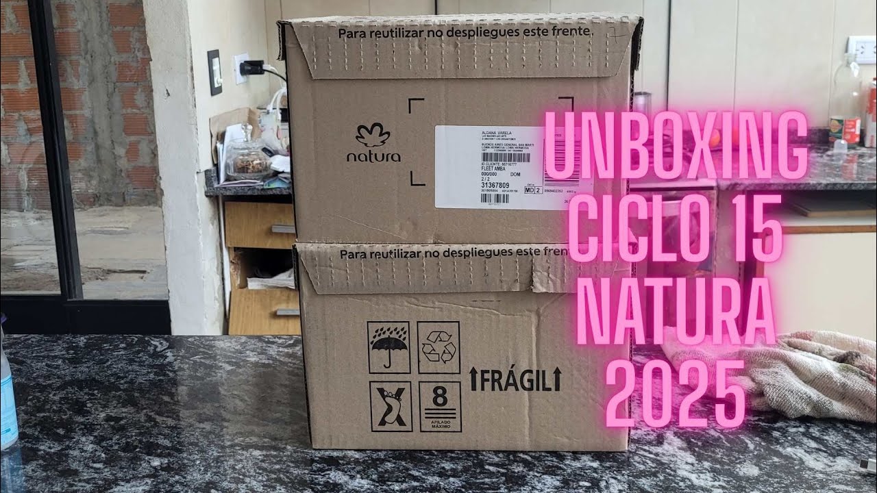 UNBOXING NATURA CICLO 15 2025. 🇦🇷
