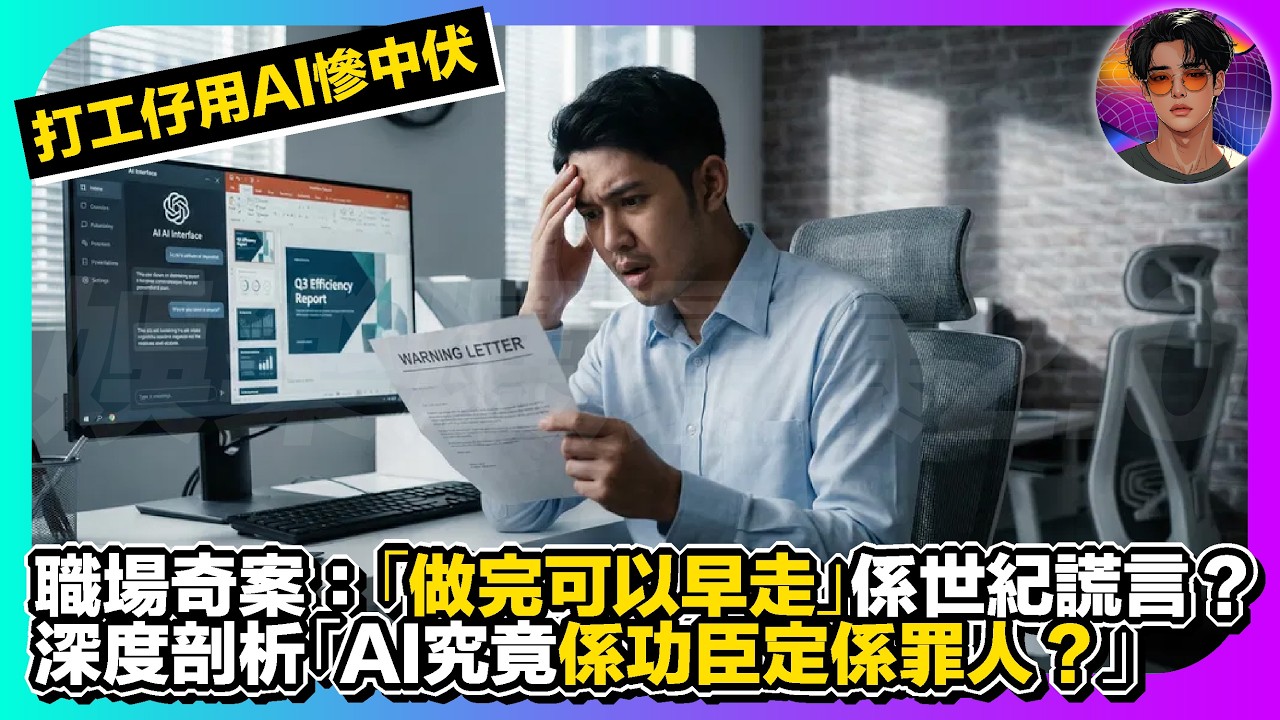 【職場奇案】「做完可以早走」係世紀謊言？｜打工仔用AI慘中伏，深度剖析「AI究竟係功臣定係罪人？」｜娛樂爆爆爆2.0