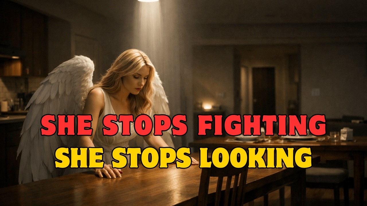 She stopped arguing with you 🪞 and that calm feels more final than anger