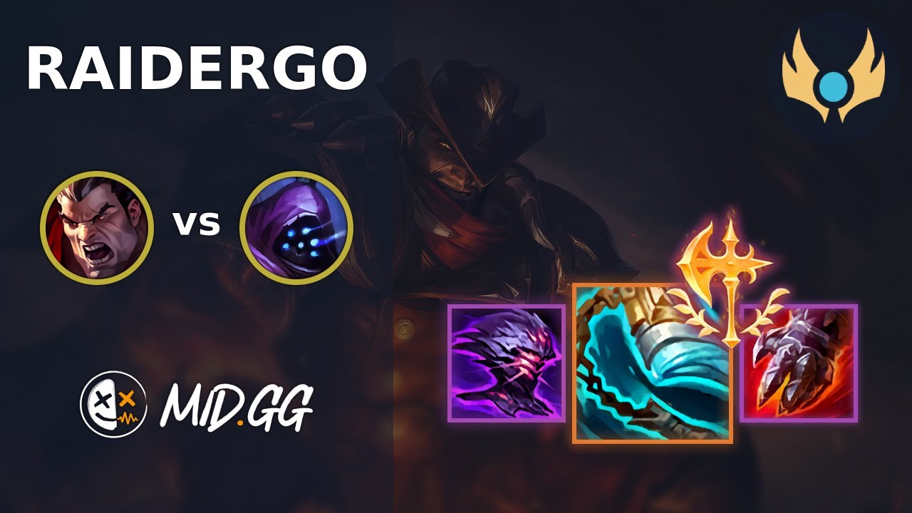MID.GG: [ RaiderGO ] Darius TOP vs Jax | EUW CHALLENGER | LOL Season 2024