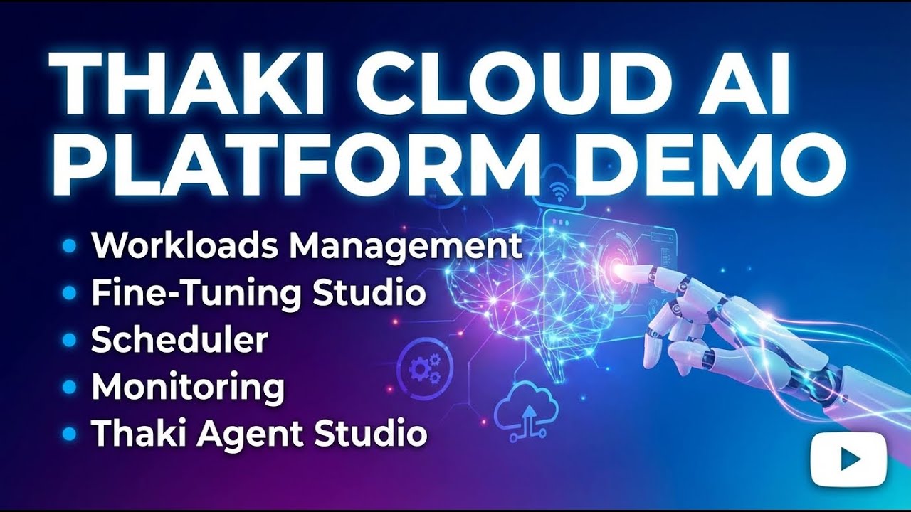 Thaki Cloud AI Platform Demo (Dec 2025) | AI-Native Cloud, AI Ops & Agents