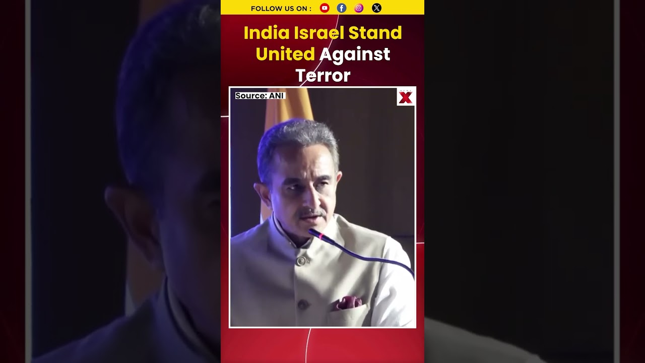 #mustwatch India, Israel United Against Terrorism: MoS MEA Kirti Vardhan Singh's Strong Message
