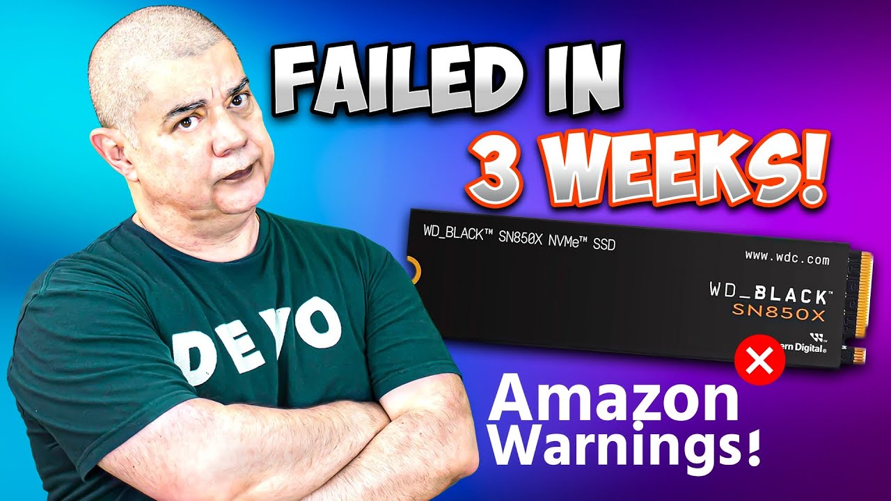Western Digital SN850X 8TB SSD Failure: My Experience & What You Need to Know