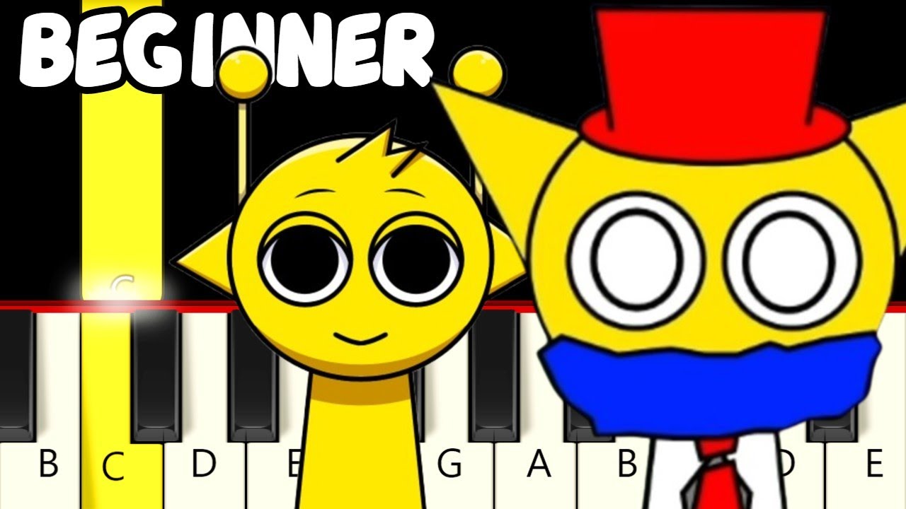 Sprunki Phase 1 vs NEW Retake - Piano Tutorial Beginner