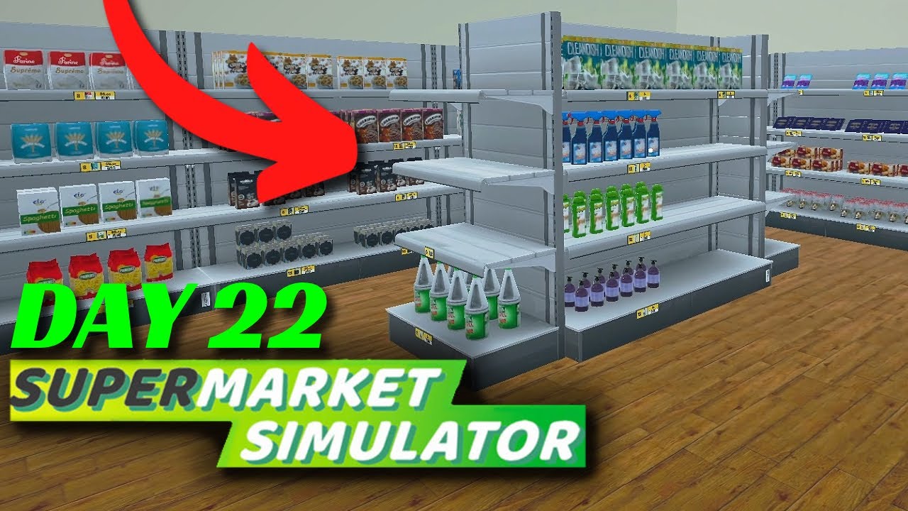 Bleach for the eyes, hand soap for the toes! | Supermarket Simulator | Lets Play