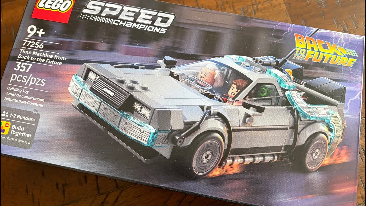 Building The LEGO Back To The Future DaLorean Live