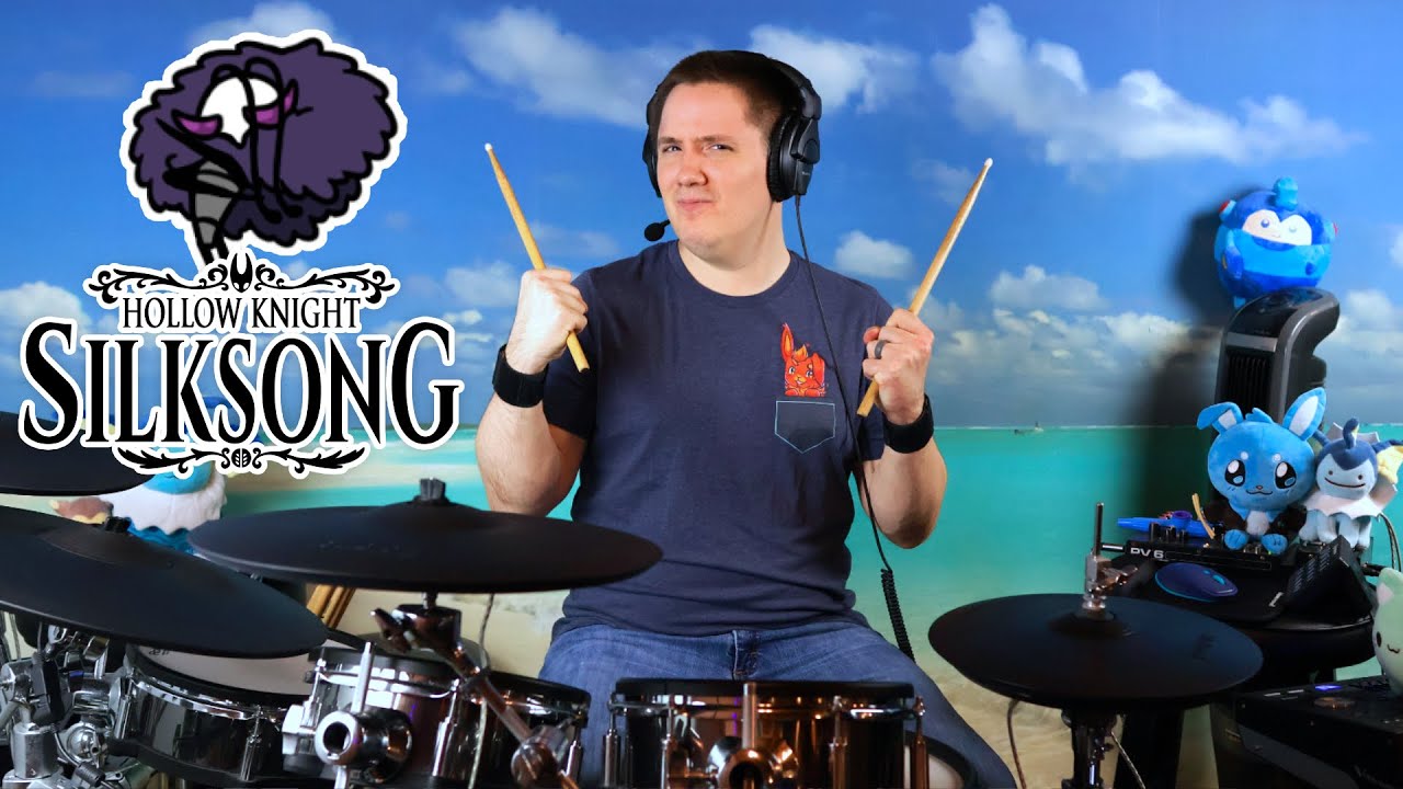 Tormented Trobbio From Silksong On Drums!