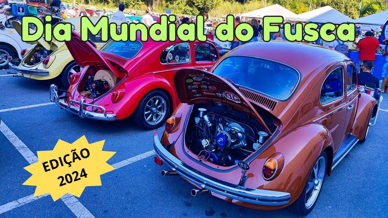 Encontro do Dia Mundial do Fusca 2024 em SBC