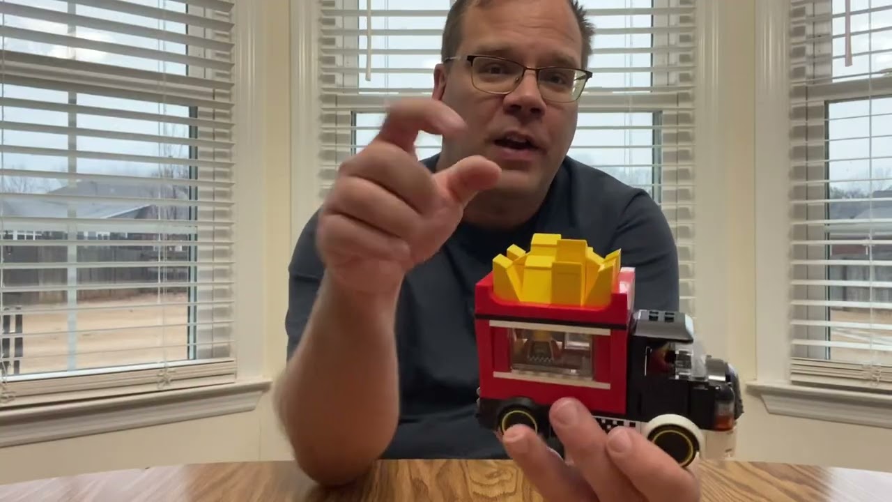 Lego City Fries Food Truck review 