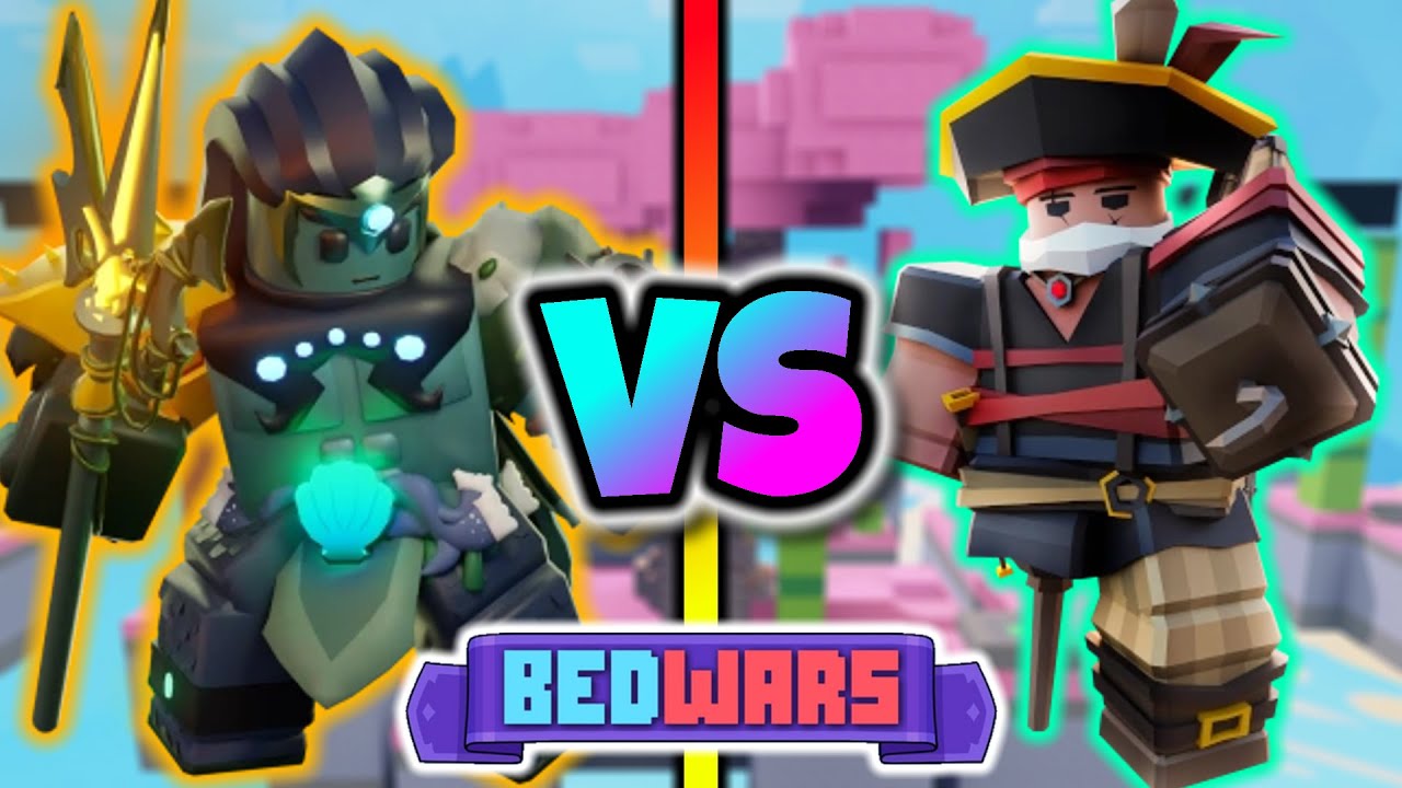 НАБОР ПИРАТА ДЭЙВИ против НАБОРА ТРИТОНА... что лучше (Roblox Bedwars)