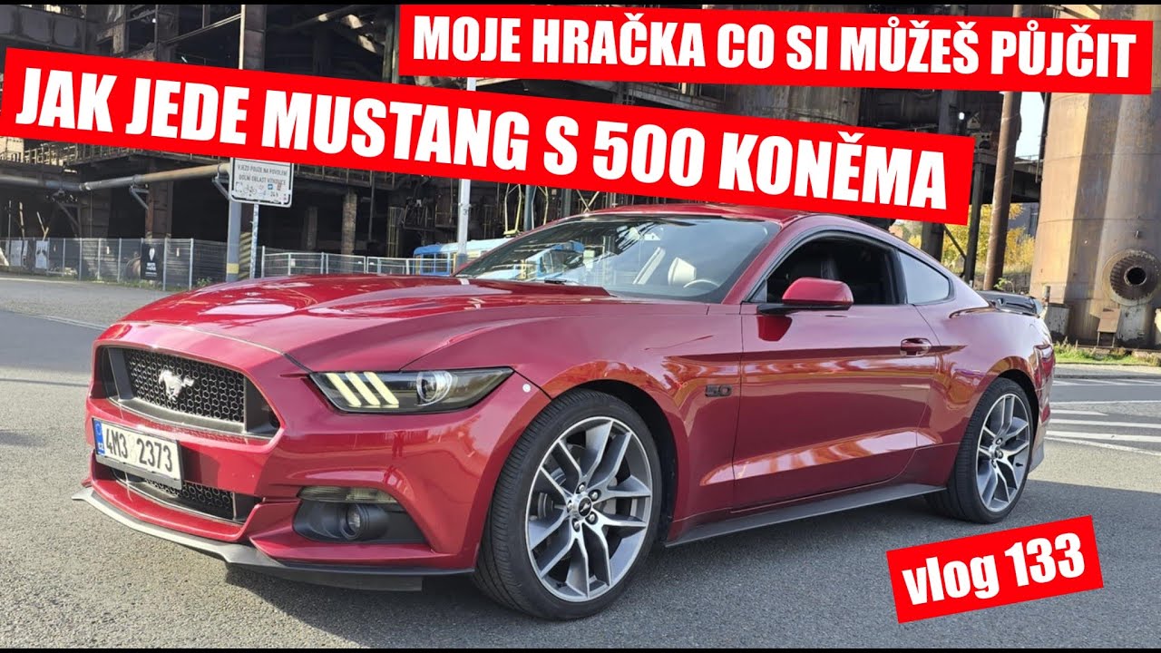 Jaký je můj Ford Mustang 5.0 V8 projedeme se s Vráťou a uděláme pár fotek