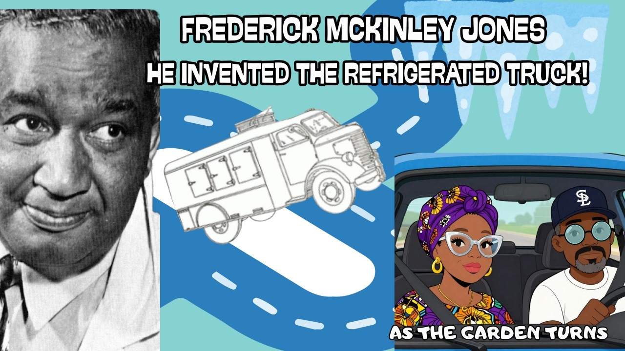 FREDERICK McKINLEY JONES! HE INVENTED THE REFRIGERATED TRUCK & CO-FOUNDED THERM-KING! #blackinventor