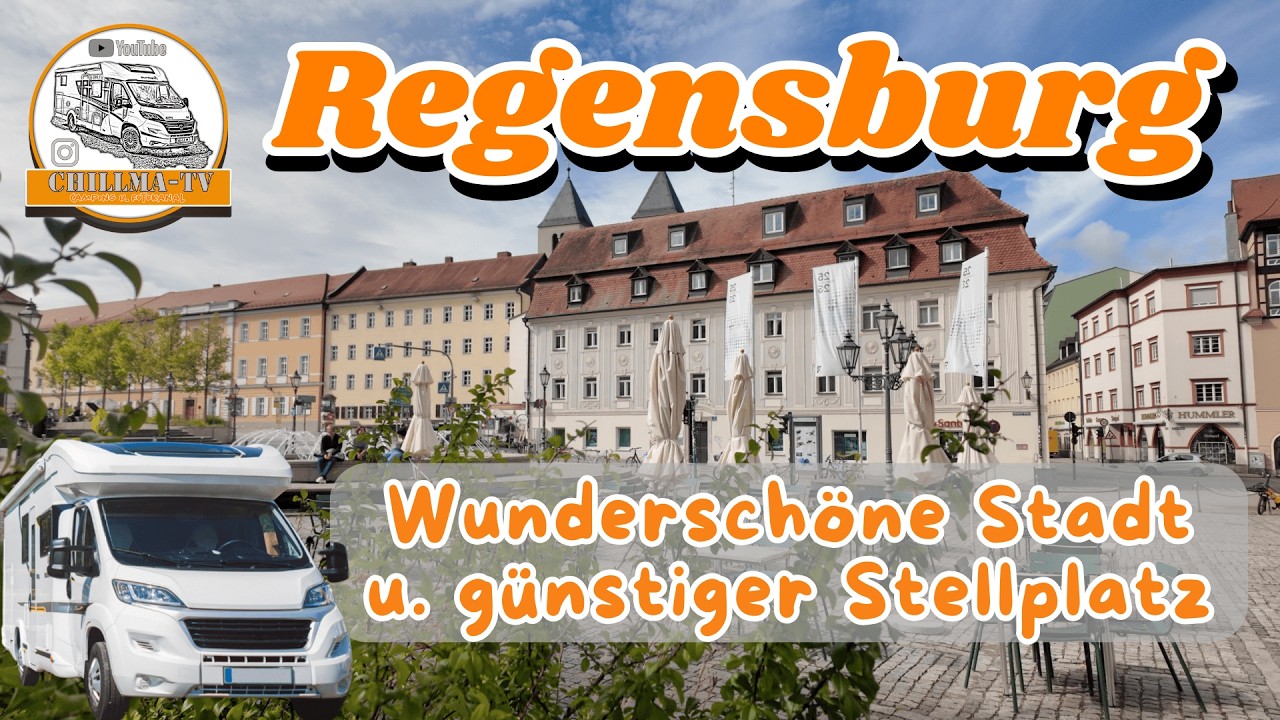 Regensburg mit dem Wohnmobil entdecken 🚐 | Altstadt, Wohnmobilstellplatz & Sehenswürdigkeiten