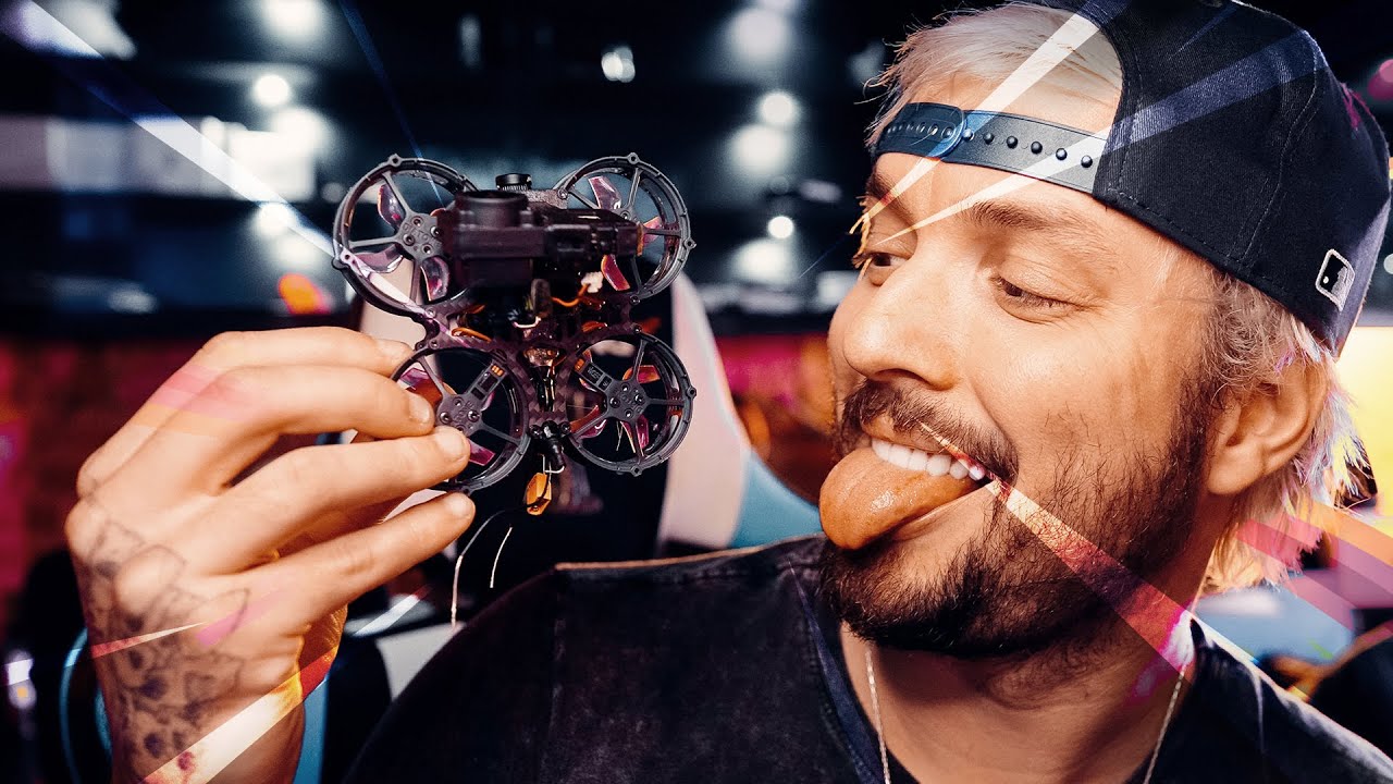 VOAMOS UM MINI DRONE FPV ! IDEAL PARA INICIANTES
