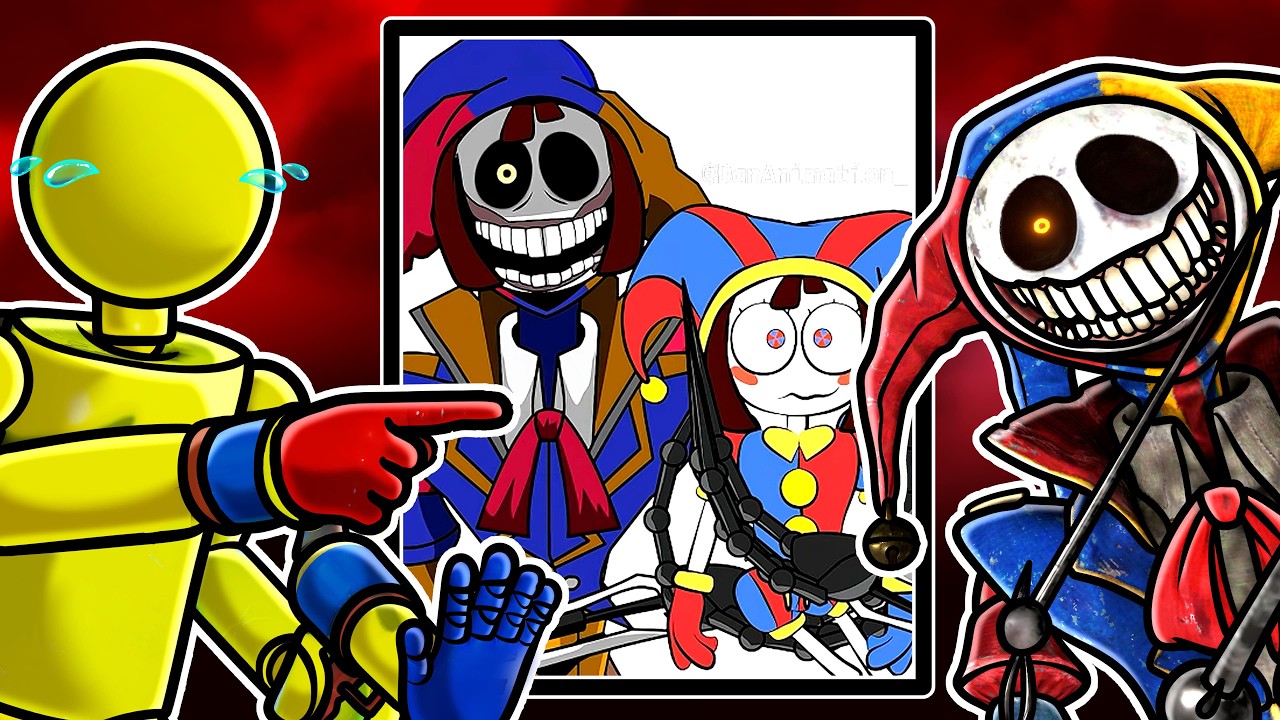 Player RACHOU DE RIR com o Protótipo POMNI? Poppy Playtime react