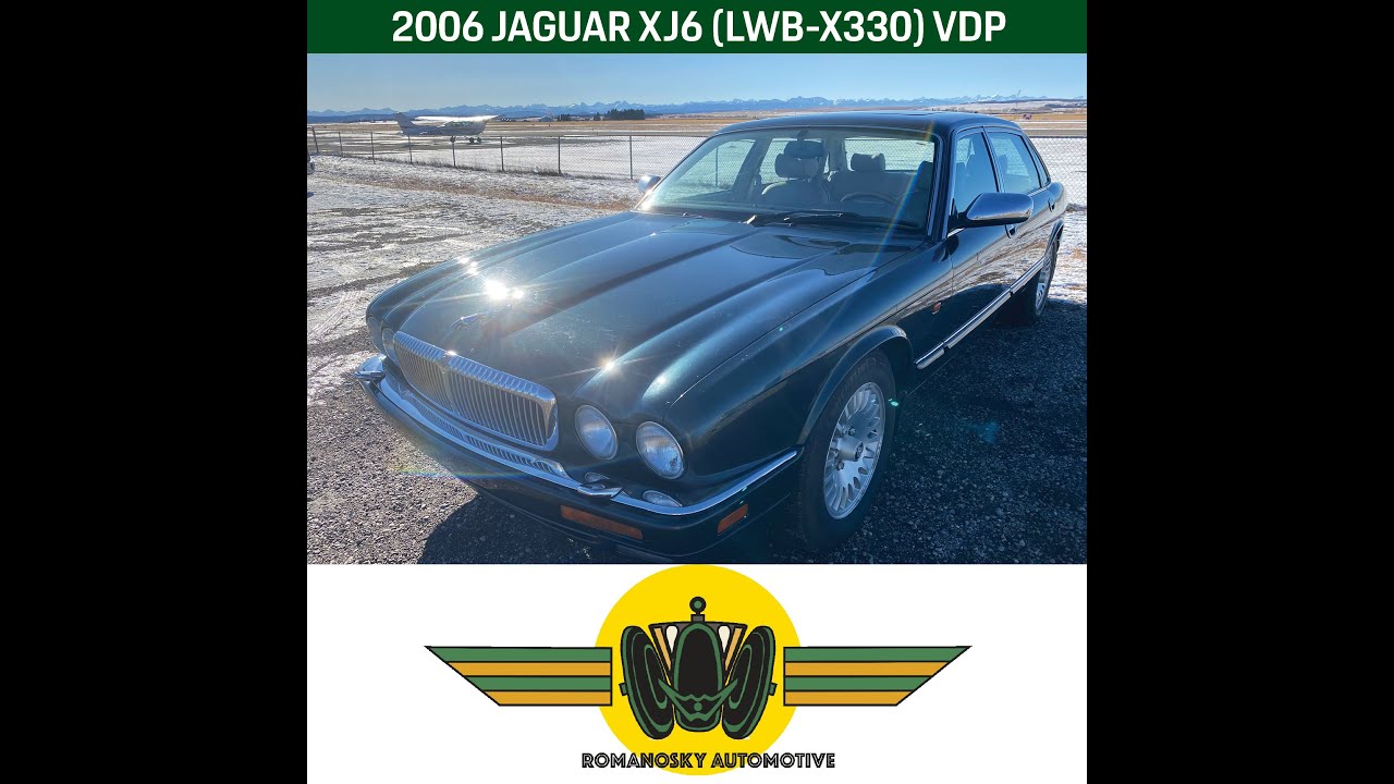 1996 JAGUAR XJ-6 VDP - Why This Jaguar Sedan Makes A Great Affordable Classic