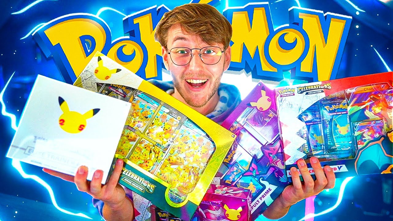 HEEL VEEL POKEMON CELEBRATIONS PAKJES OPENMAKEN!