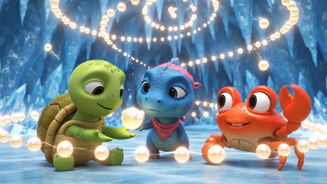 Dino, Turtle & Crab: Discover the Secrets of the Miraculous Ice Cave Treasure