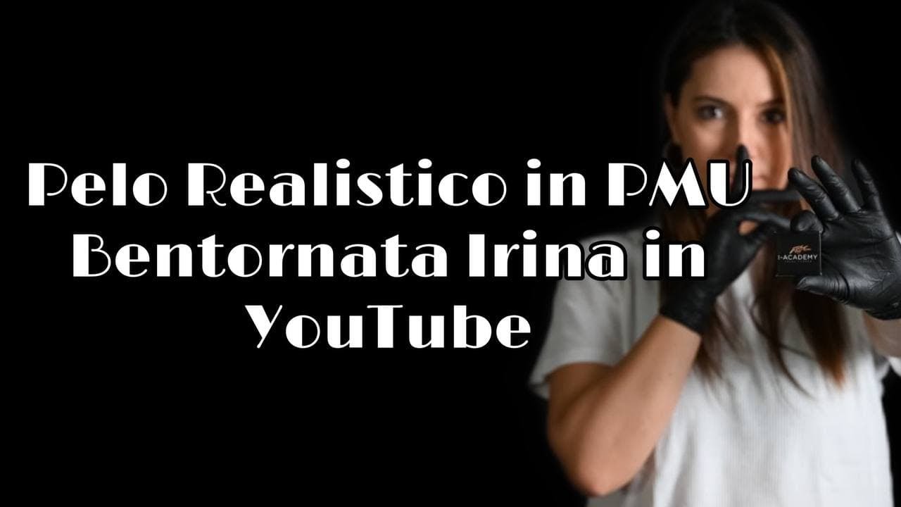 PELO REALISTICO NEL TRUCCO SEMIPERMANENTE. BENTORNATA IRINA IN YOUTUBE. PRATICA PELO PRECISO.