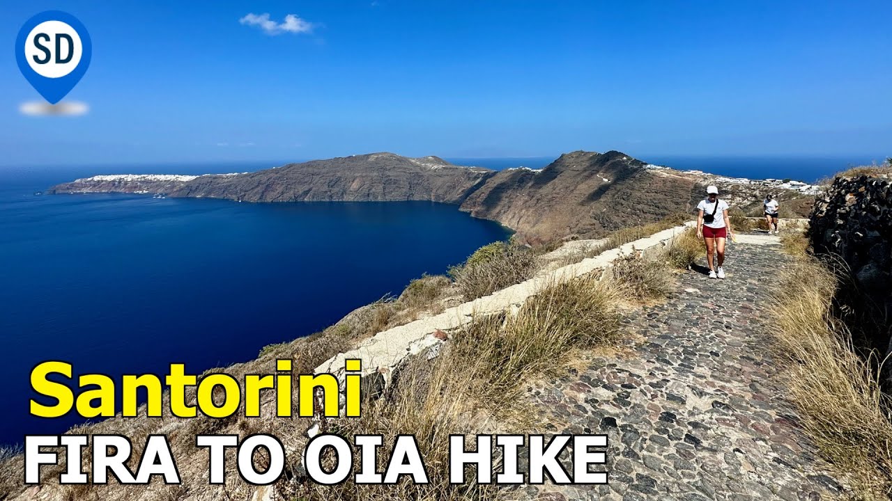 Santorini Caldera Hike - Fira to Oia - Watch Before You Go