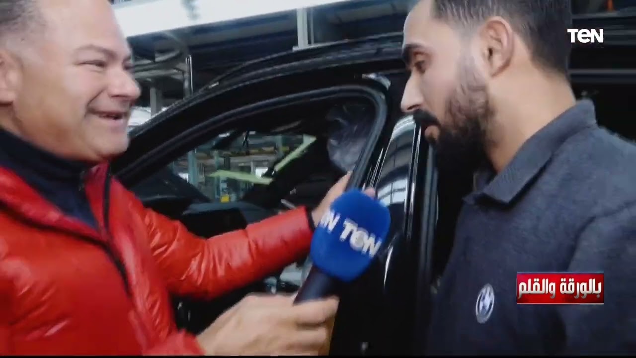 جولة الإعلامي نشأت الديهي داخل مصنع 