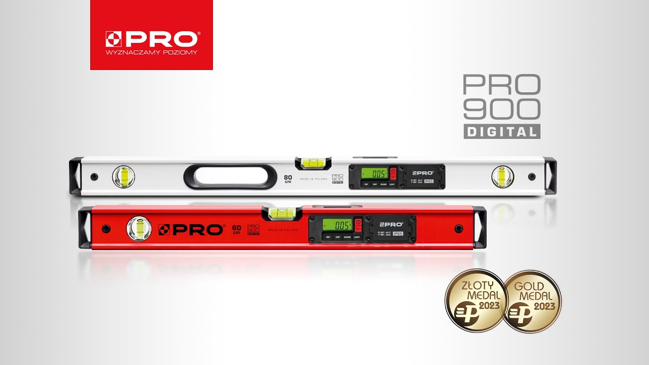 PRO900 Digital &ndash; poziomnica na medal!