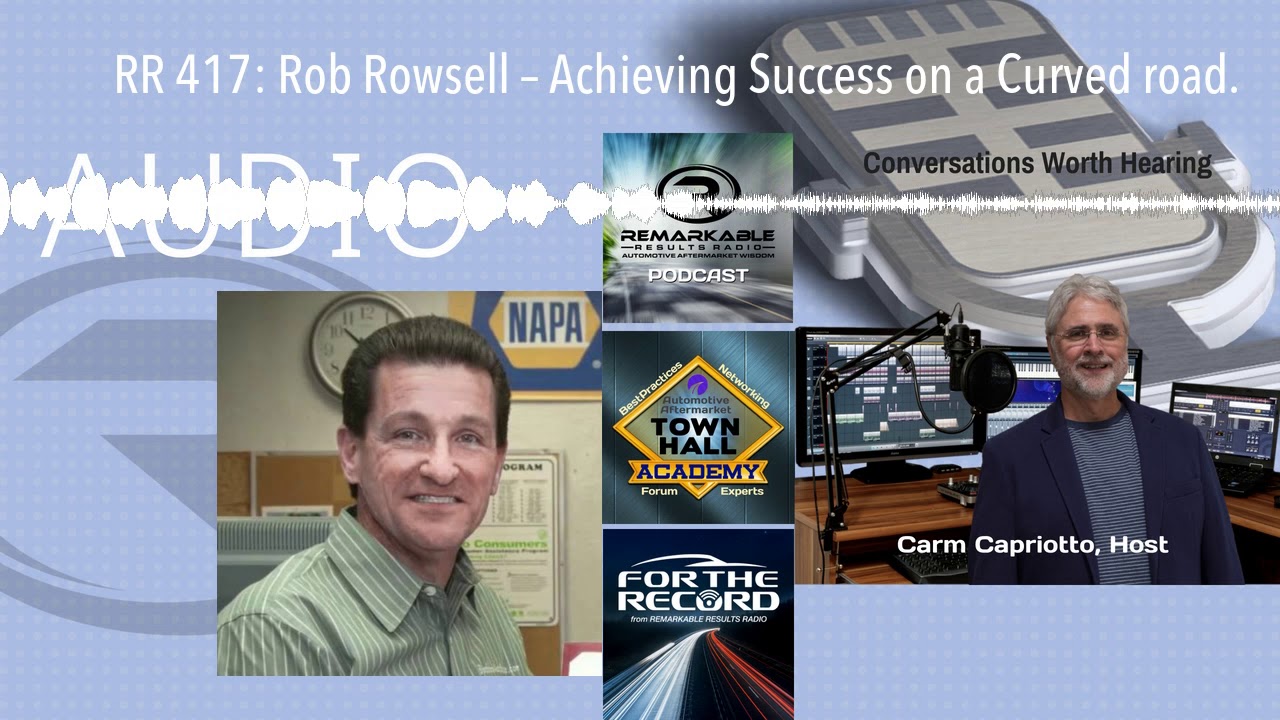 RR 417: Rob Rowsell &ndash; Achieving Success on a Curved road.