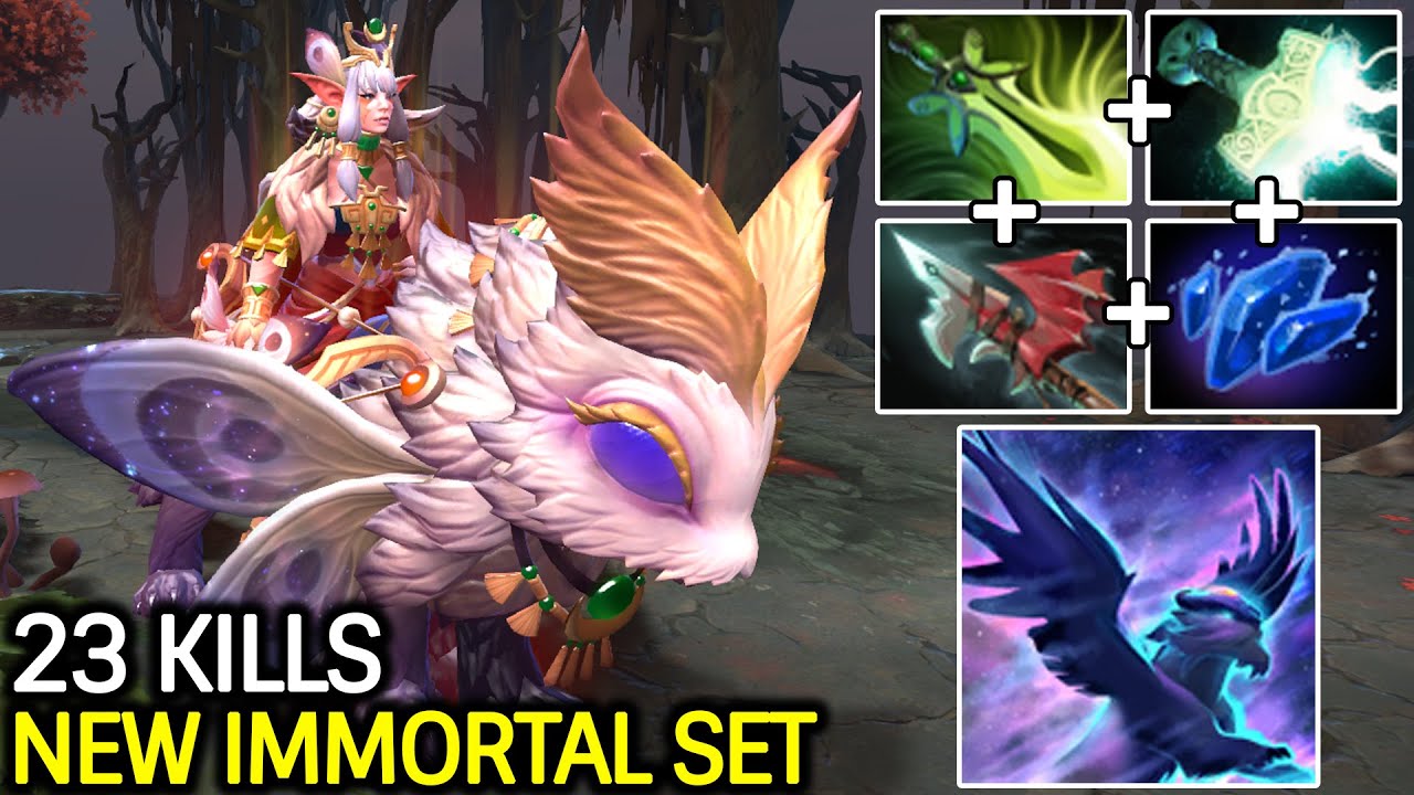 Mirana Max Attack Speed &ndash; Powerful New Immortal Set Dota 2