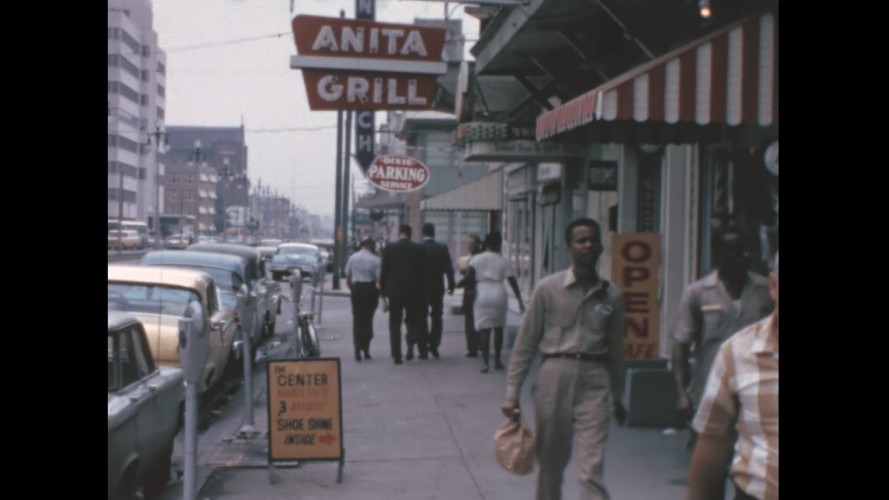 New Orleans 1965 archival footage