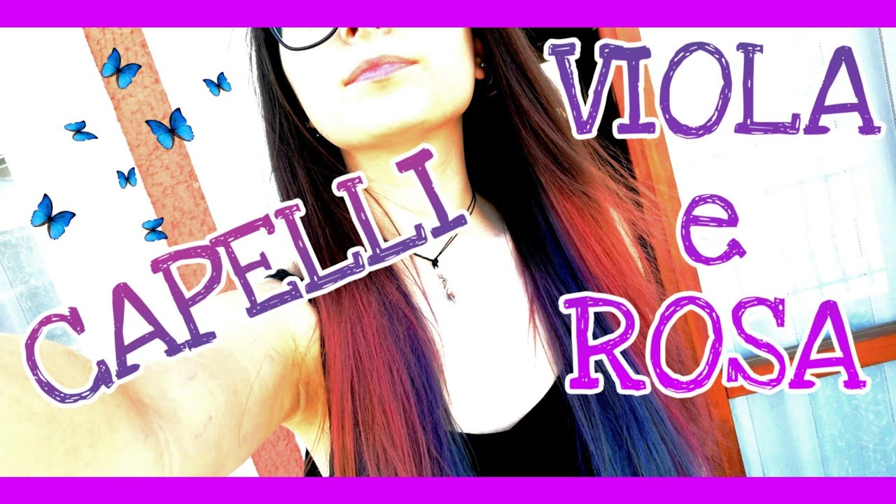 💜 Capelli Viola/Rosa 🌸 Purple and pink hair!