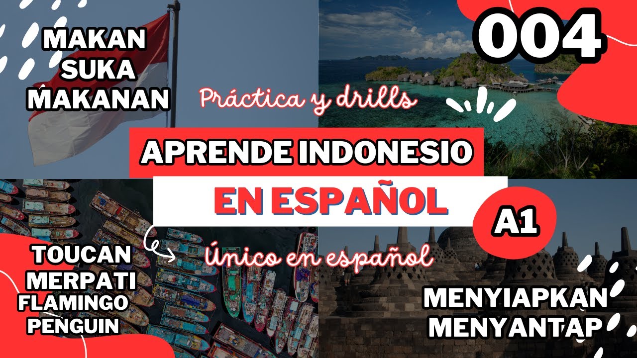 004 Aprender Indonesio Online Gratis Completo (en español)