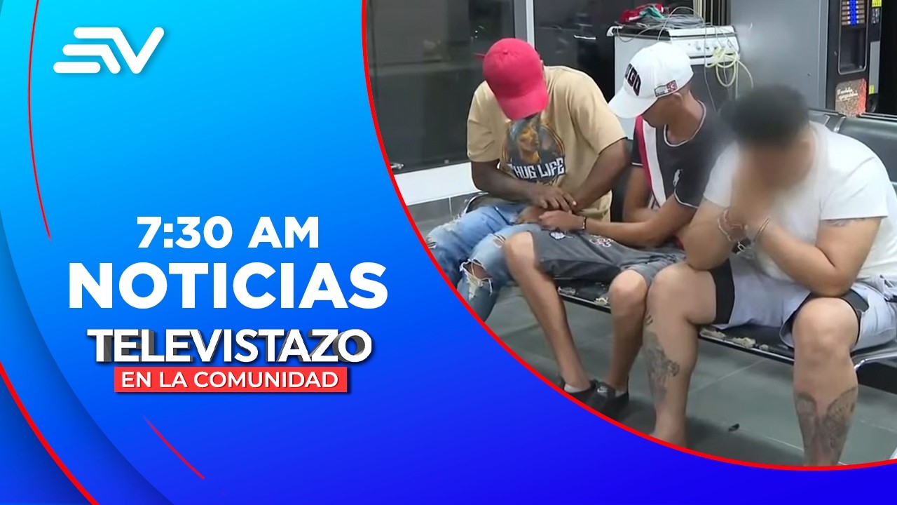 La policía capturó a 3 sujetos tras el asesinato de un menor de edad  | Televistazo | Ecuavisa