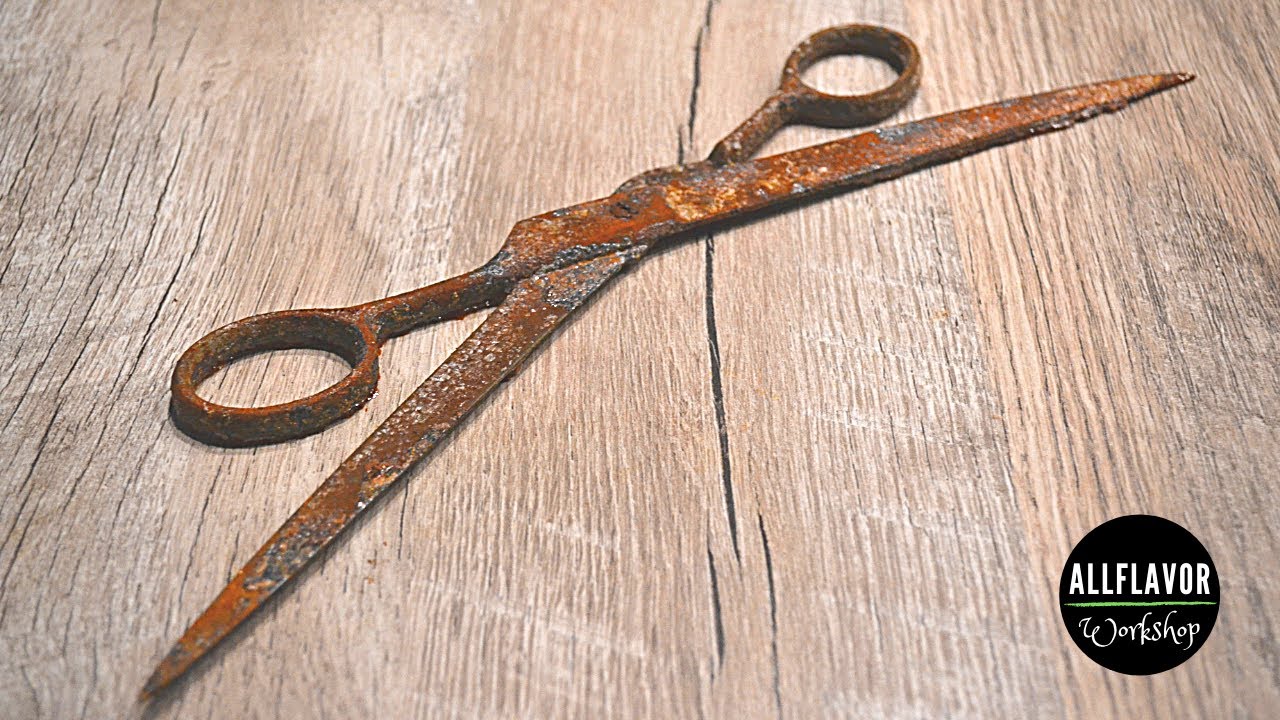 Vintage Scissors Restoration | Restore Hand Tools