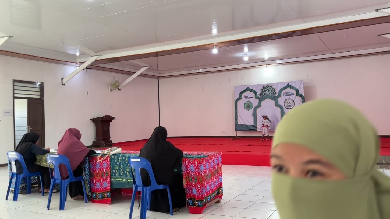 Lomba kostum muslim TK mahakam ulu