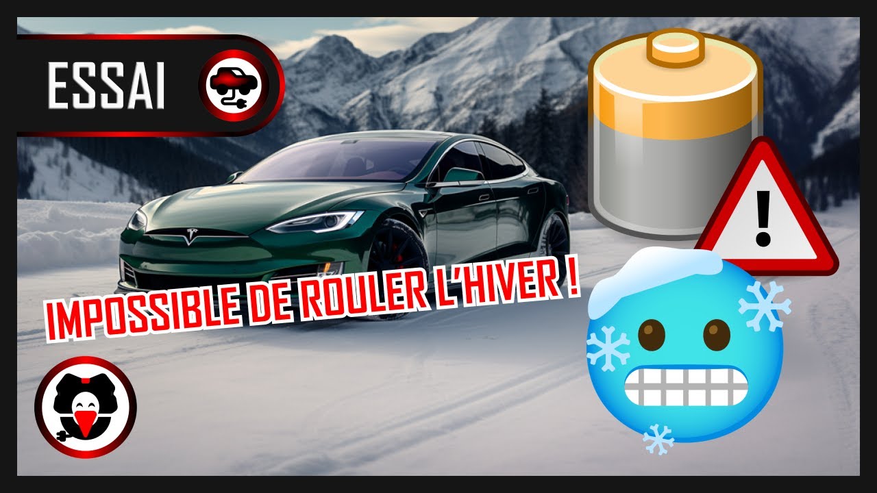 Hiver en VE : Autonomie réduite ? Usage dégradé ? Je teste !