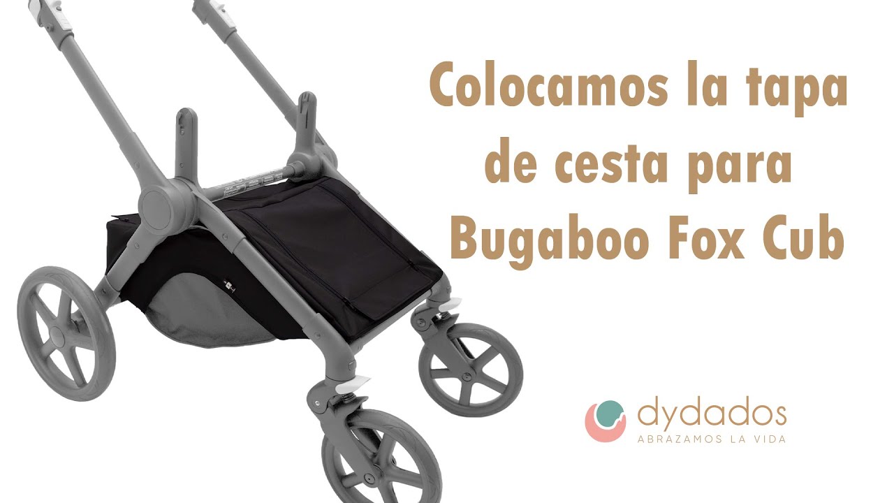 Cómo colocar la tapa de cesta para Bugaboo Fox Cub