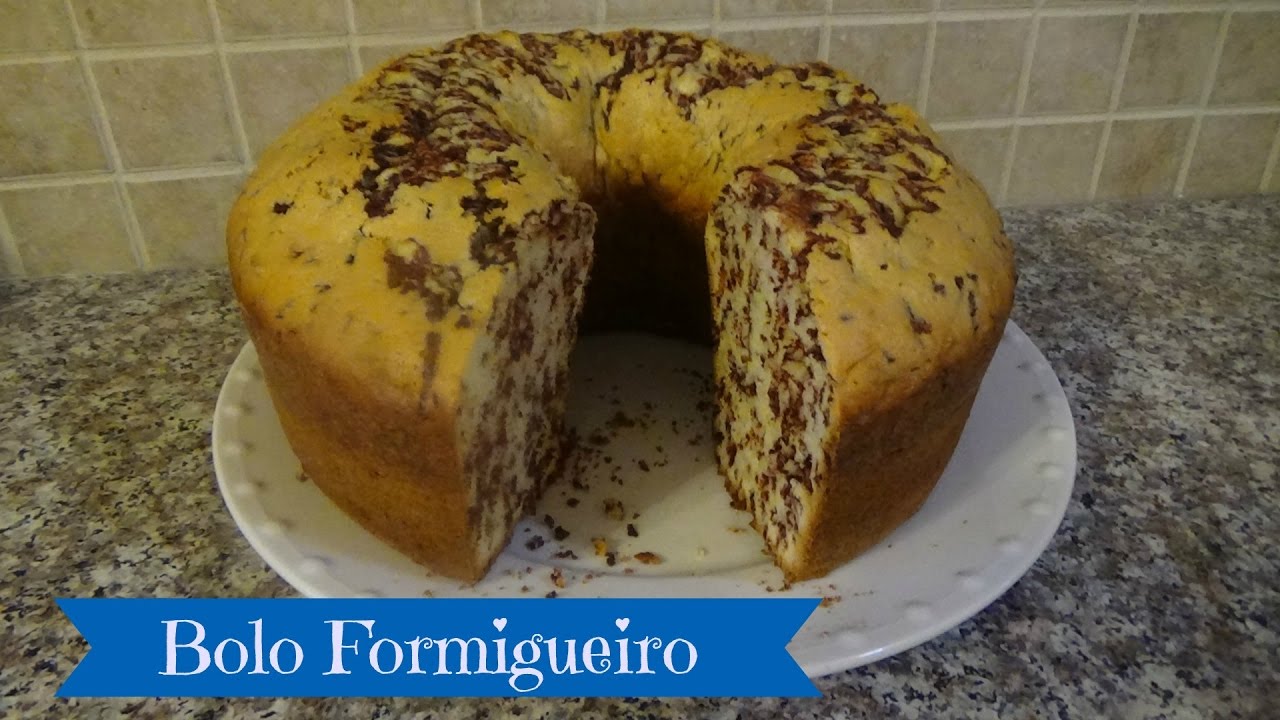 Brazilian Anthill Cake -  Bolo Formigueiro