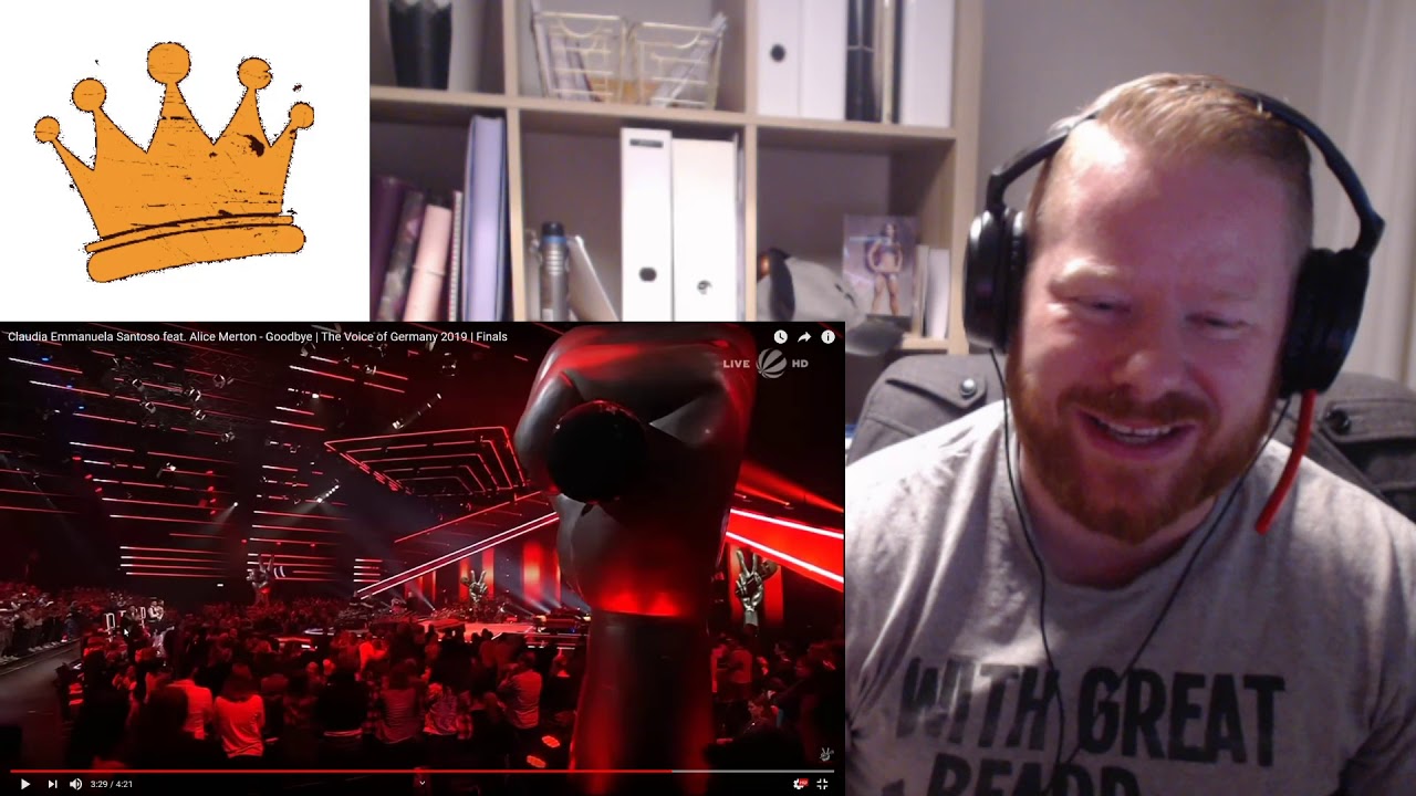Claudia Emmanuela Santoso feat. Alice Merton - Goodbye | The Voice Germany  | PW Live Reaction