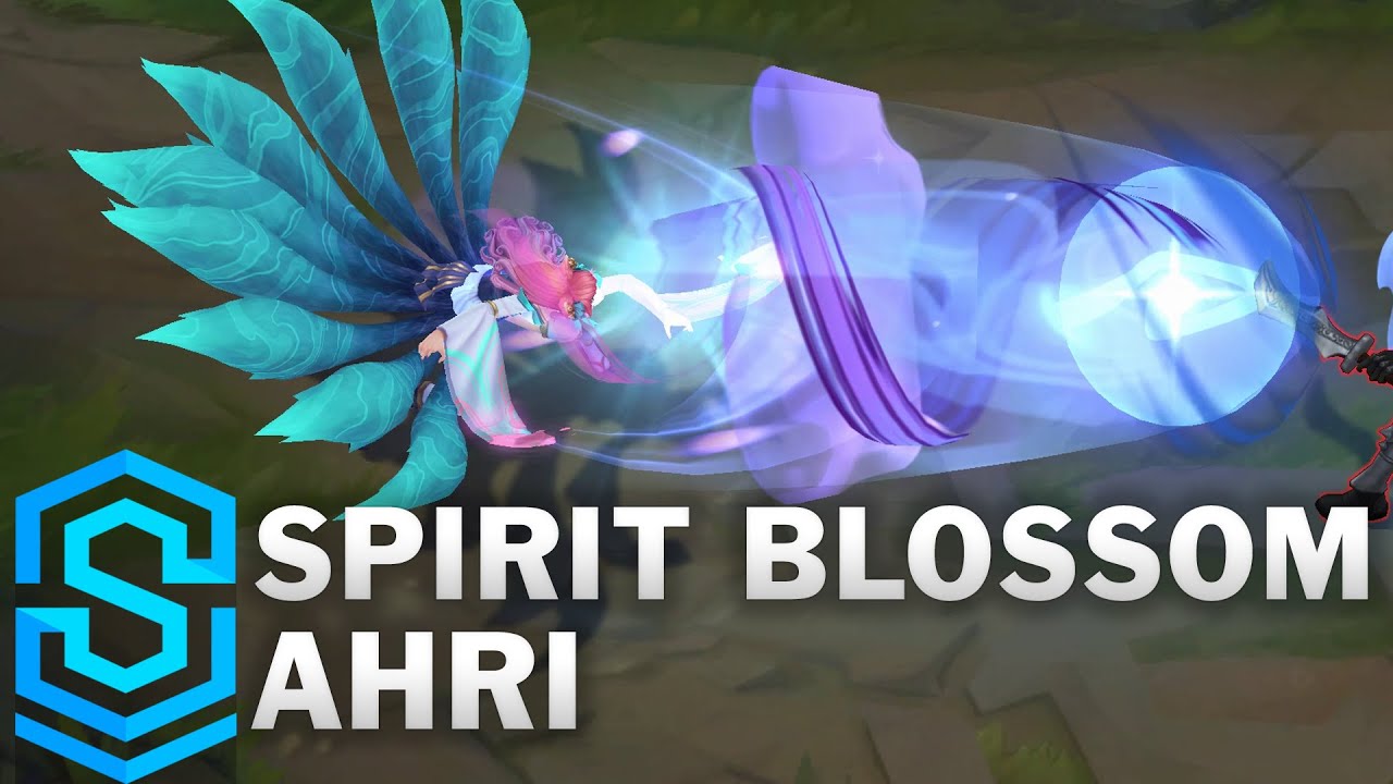 Spirit Blossom Ahri Skin Spotlight - Pre-Release - League of Legends