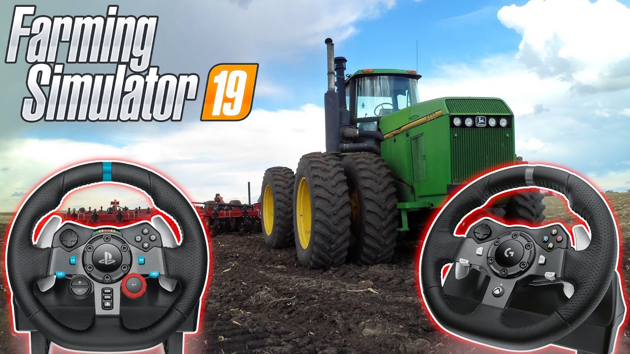 FS19 Как настроить руль!