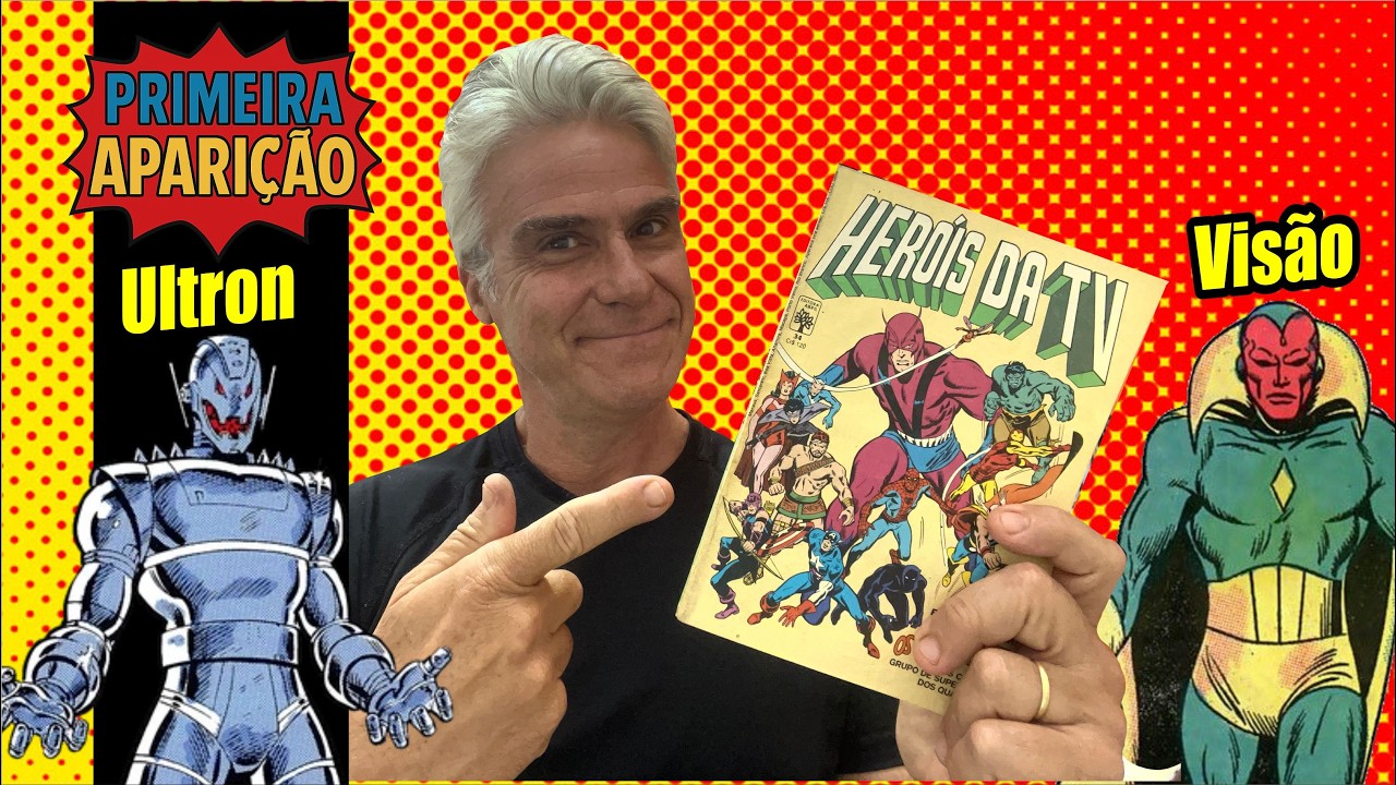 ELE ERA VILÃO: as primeiras aparições do VISÃO e de ULTRON!