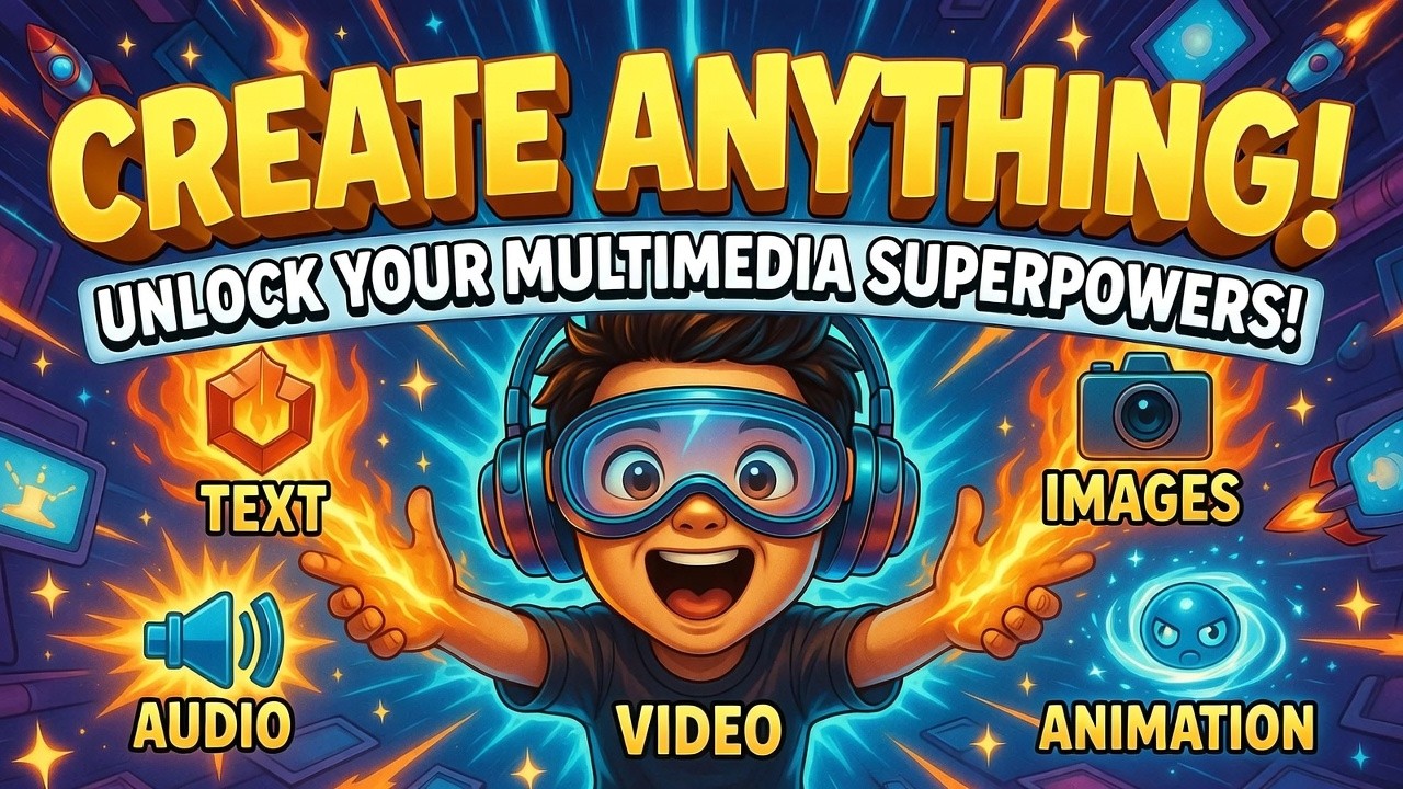 The 5 Secret Powers of Multimedia | Tech for Kids